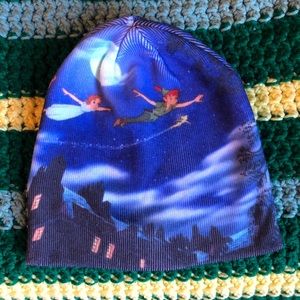 peter pan night sky beanie hat disney